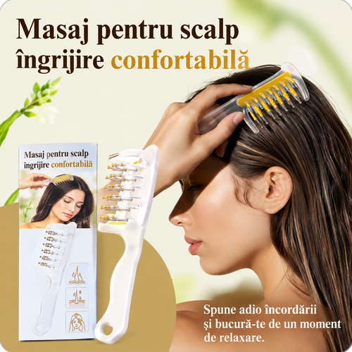 Pieptene Masaj Magic Uleiuri